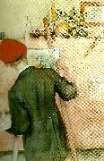 Carl Larsson stillebenmalaren oil painting on canvas
